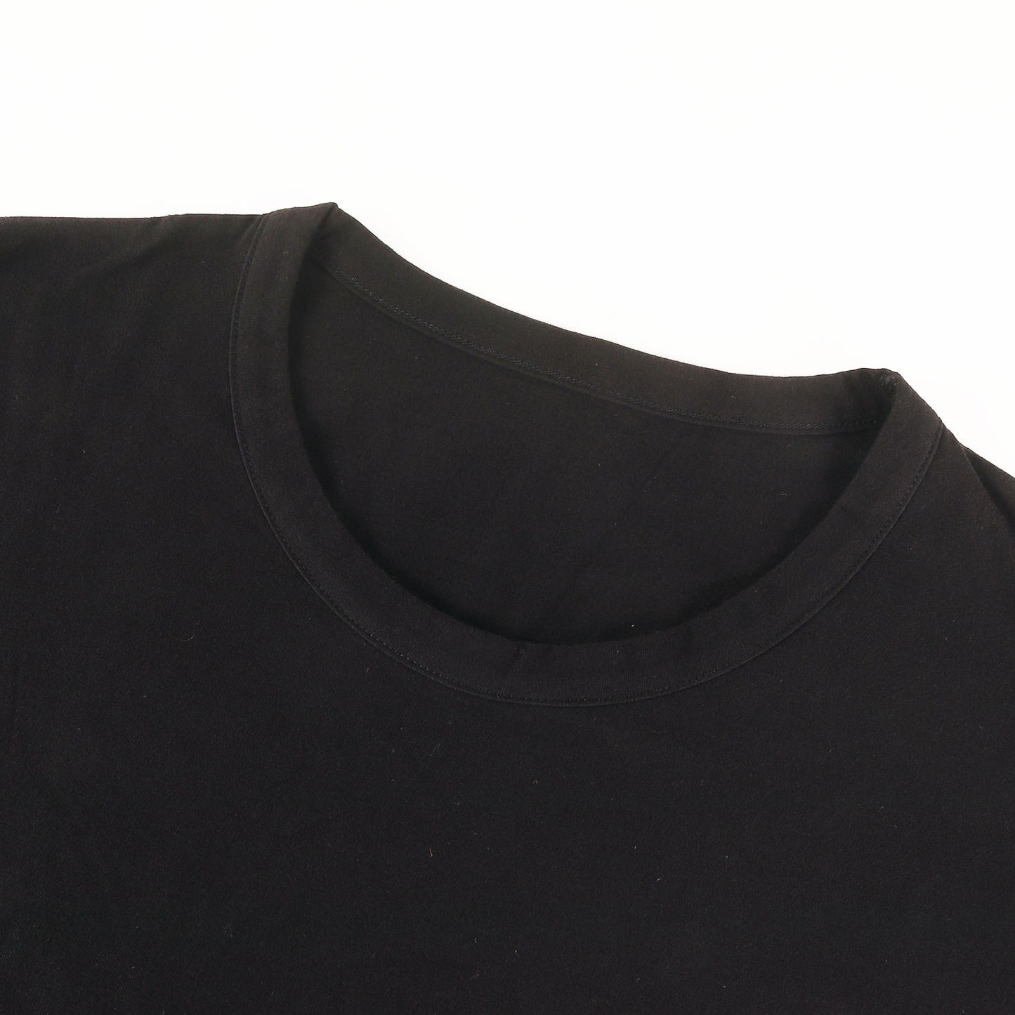 裾ロゴ クルーネック Tシャツ