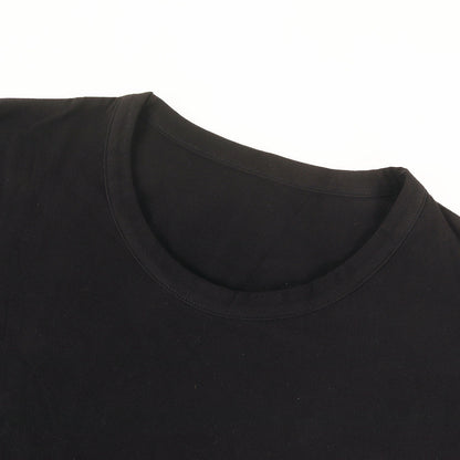 裾ロゴ クルーネック Tシャツ