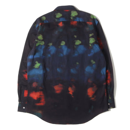 22SS 総柄デザイン コットンブロード シャツ