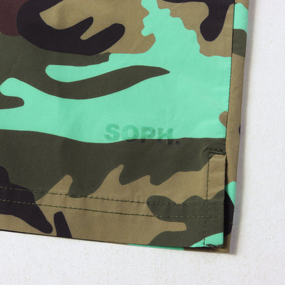 22AW カモフラージュ ストレッチ チーム ショーツ(CAMOUFLAGE TEAM SHORTS)