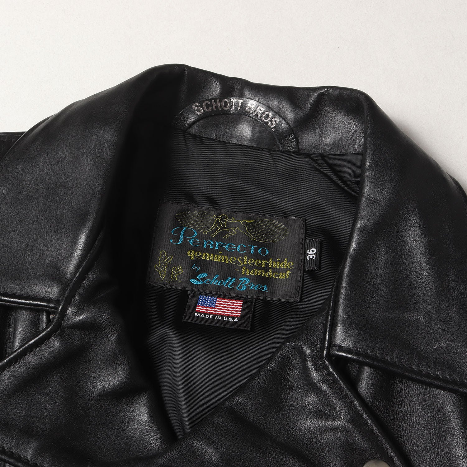 美品 Schott x Journal Standard 別注 613JS schott x JOURNAL STANDARD ショット 別注 613JS ONE STAR MOD. RIDERS