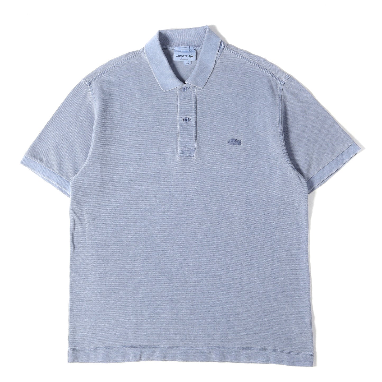 オーバーダイ加工 鹿の子 ポロシャツ(CLASSIC FIT)