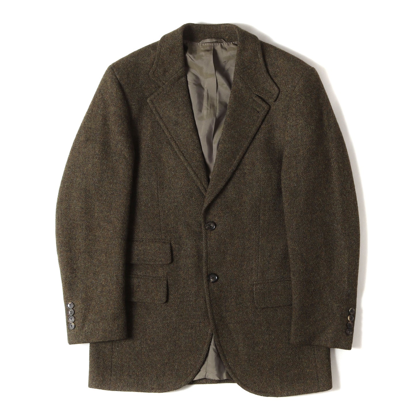 ×HARRIS TWEED ツイード 2つボタン テーラードジャケット