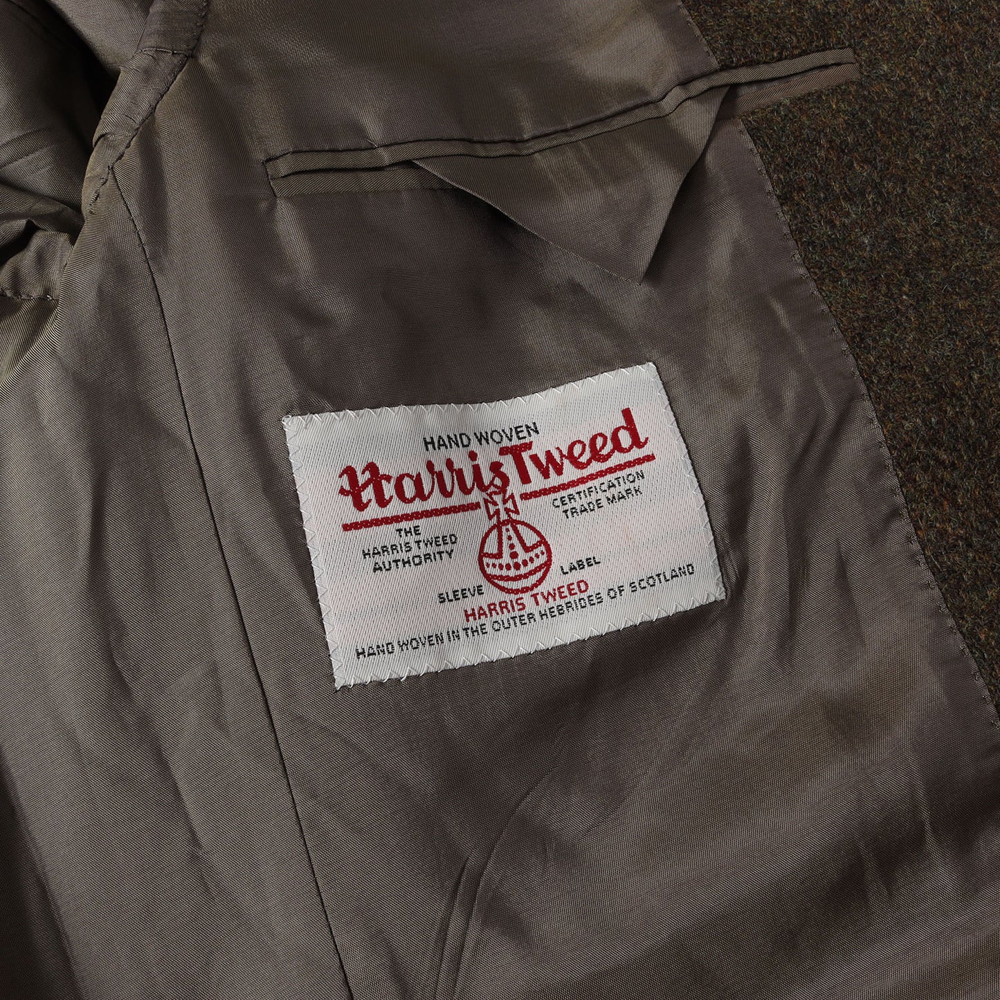 ×HARRIS TWEED ツイード 2つボタン テーラードジャケット