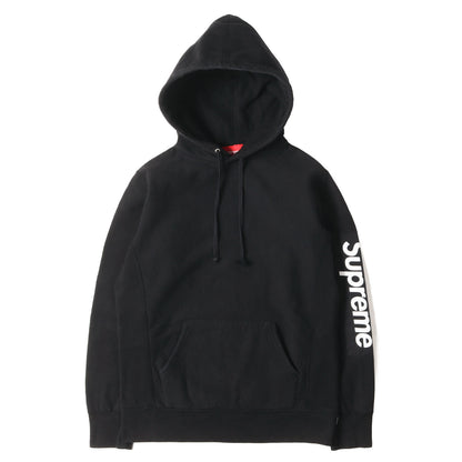 袖パッチ付き スウェット パーカー(Sleeve Patch Hooded Sweatshirt)