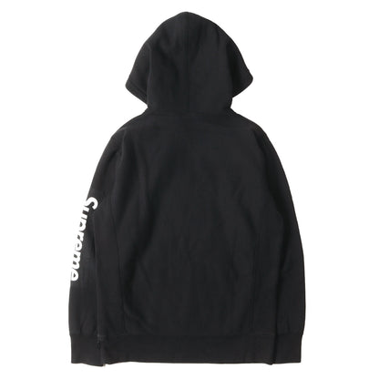 袖パッチ付き スウェット パーカー(Sleeve Patch Hooded Sweatshirt)