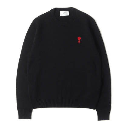 ロゴ刺繍 クルーネック ウールニット(Crew Neck Sweater)