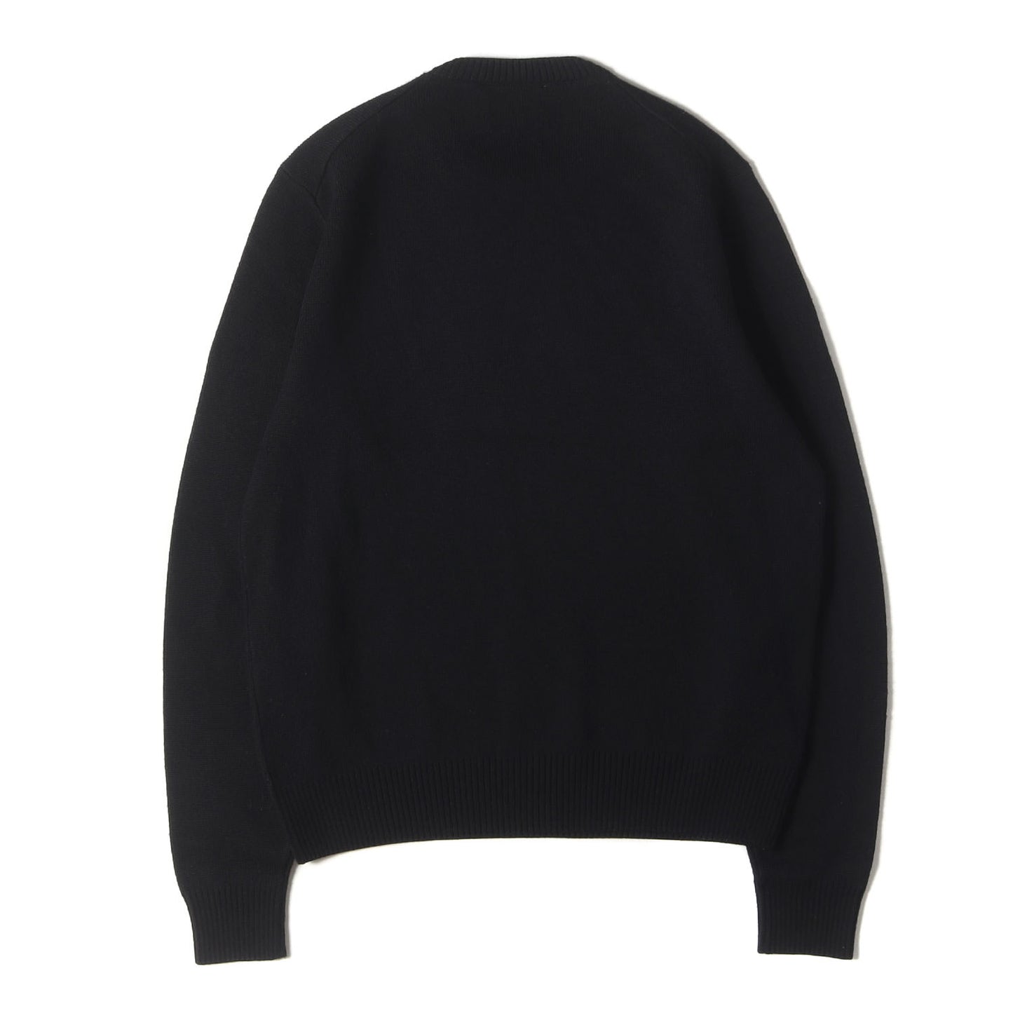 ロゴ刺繍 クルーネック ウールニット(Crew Neck Sweater)