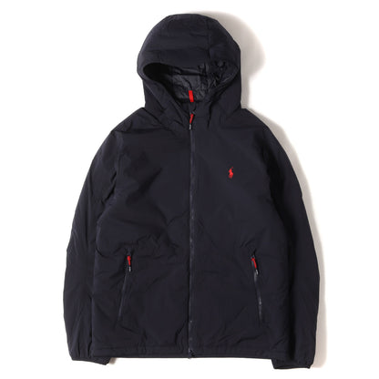 [人気 現行モデル] ストレッチナイロン フーデッド 中綿 ジャケット