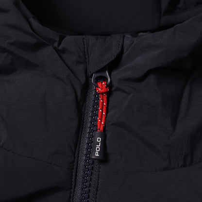 [人気 現行モデル] ストレッチナイロン フーデッド 中綿 ジャケット