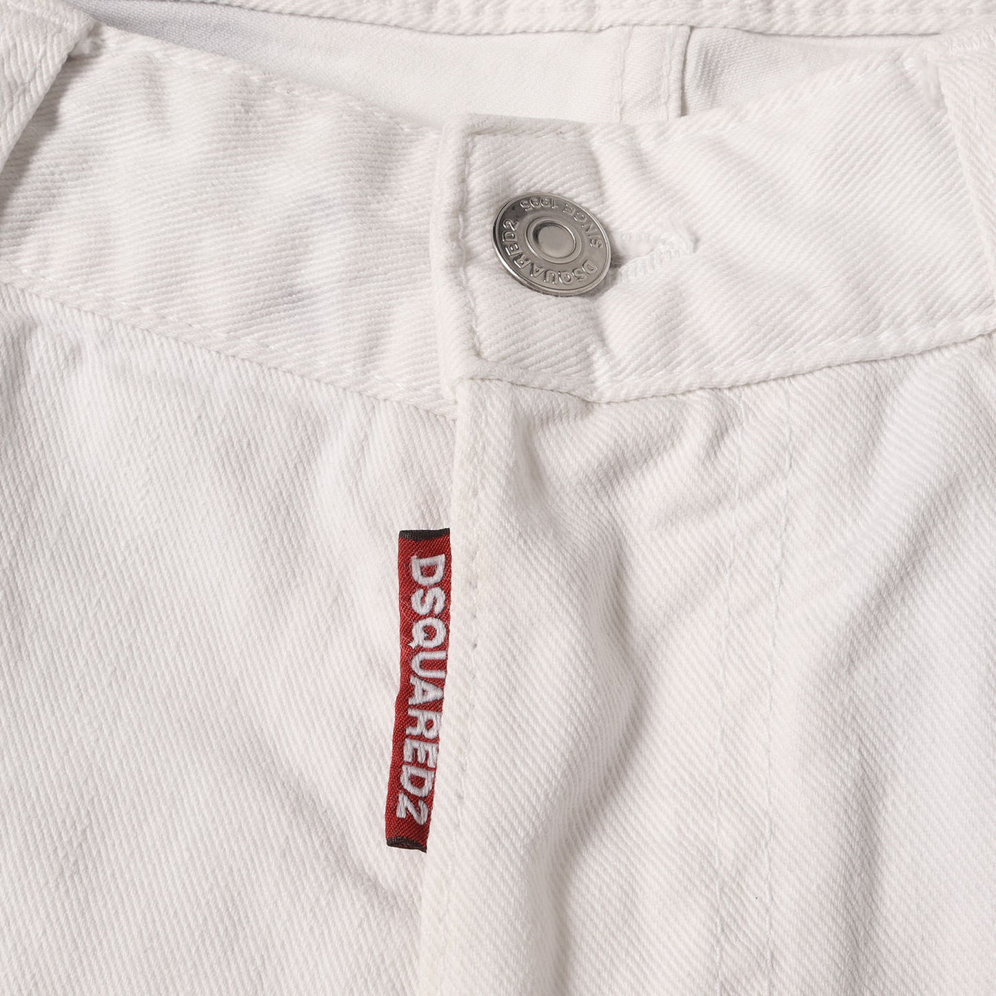 23SS スケーター クラッシュリペア加工 スリム デニムパンツ(Skater Jeans)