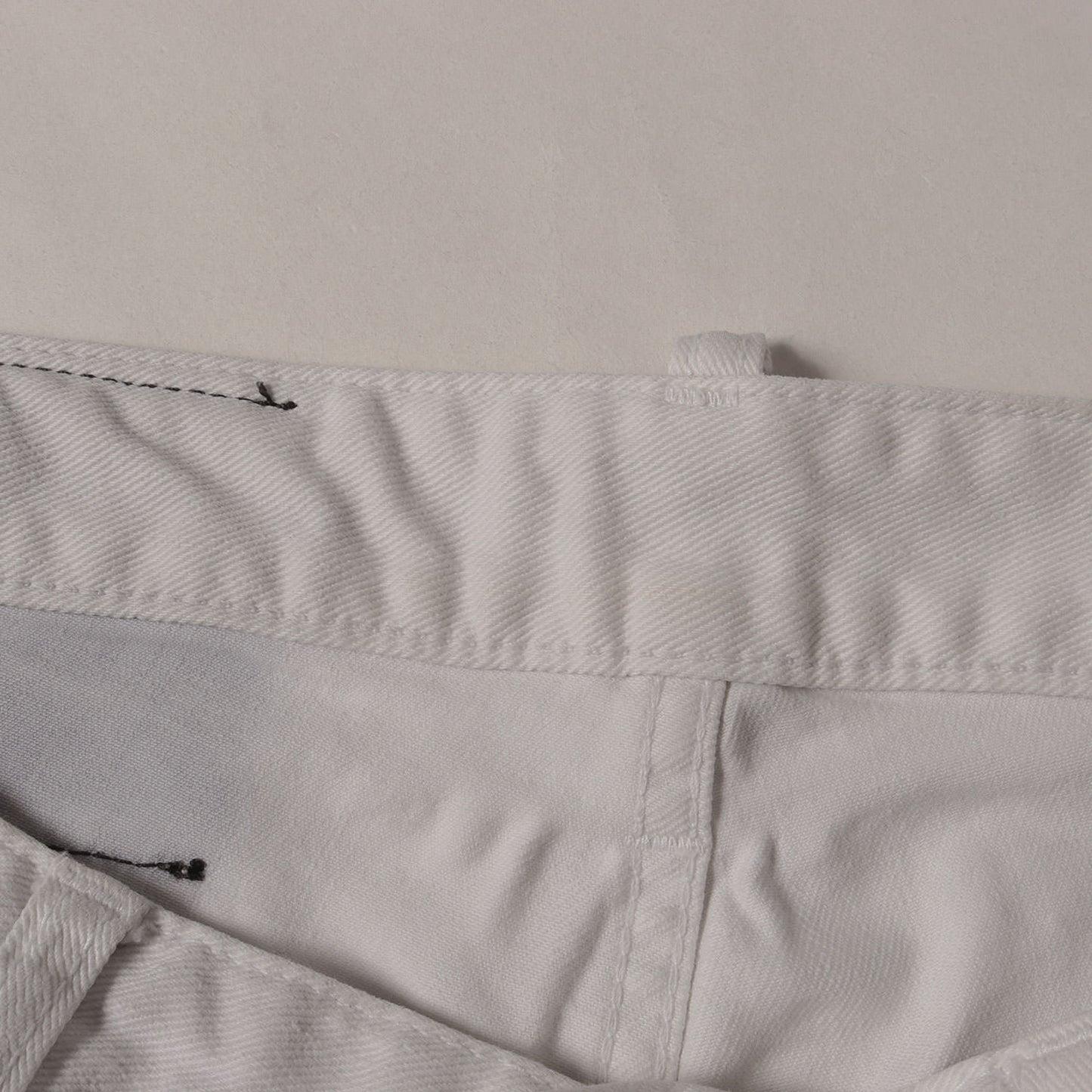 23SS スケーター クラッシュリペア加工 スリム デニムパンツ(Skater Jeans)