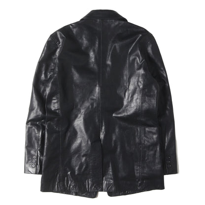 90s カウレザー 3B テーラード ジャケット