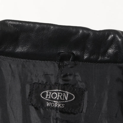 90s カウレザー 3B テーラード ジャケット