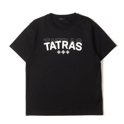 24SS 発泡プリントロゴ クルーネック Tシャツ(ANICETO)