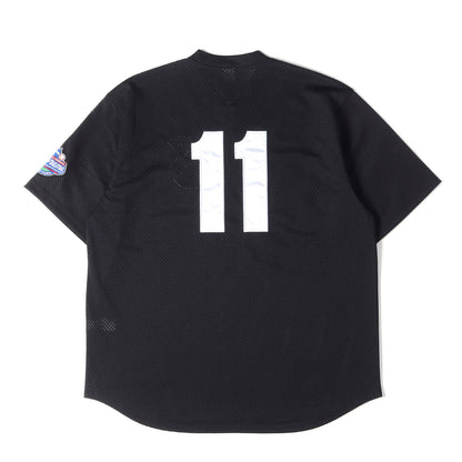 24AW Sロゴ ヘンリーネック メッシュジャージ ベースボールシャツ(S Logo Baseball Henley)