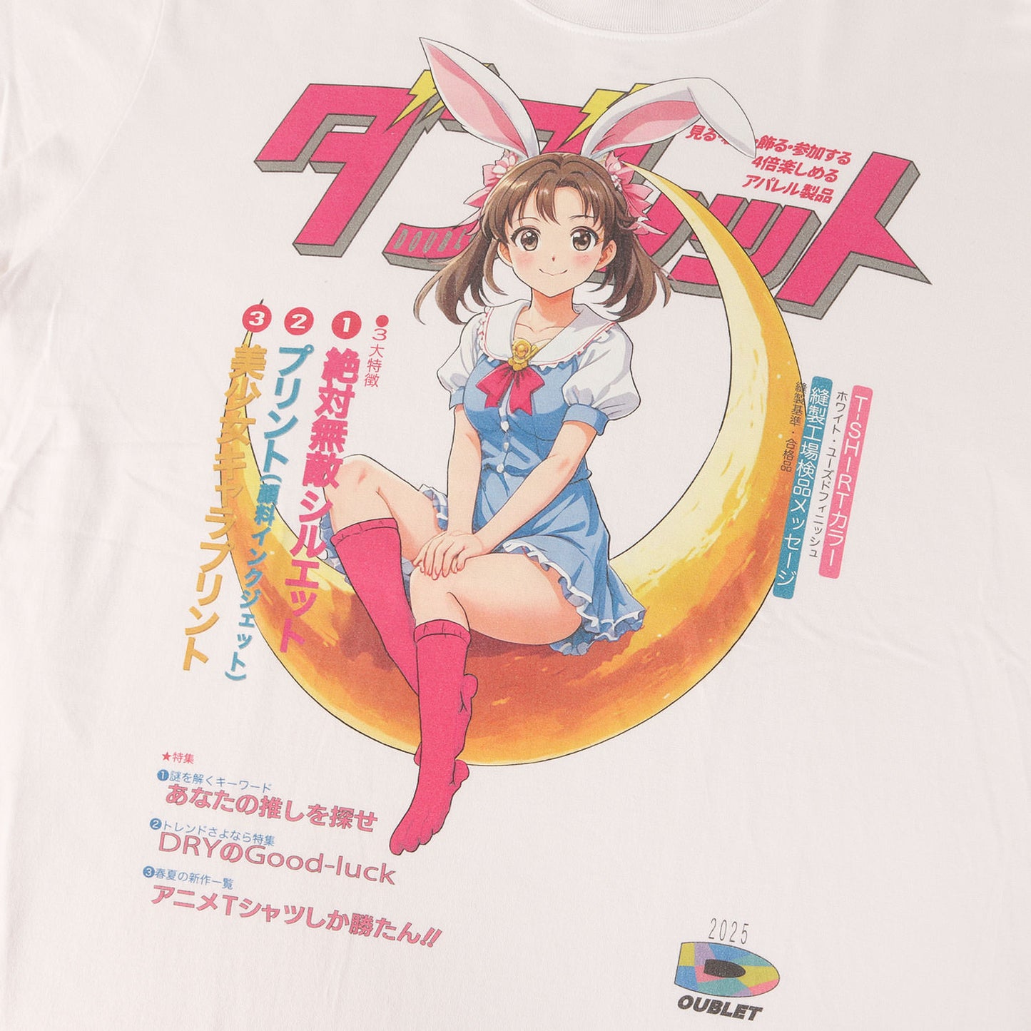 25SS アニメグラフィック Tシャツ(ANIME PRINT T-SHIRT)
