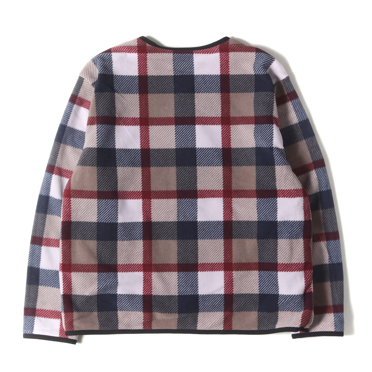 チェック フリース リバーシブル ライナージャケット