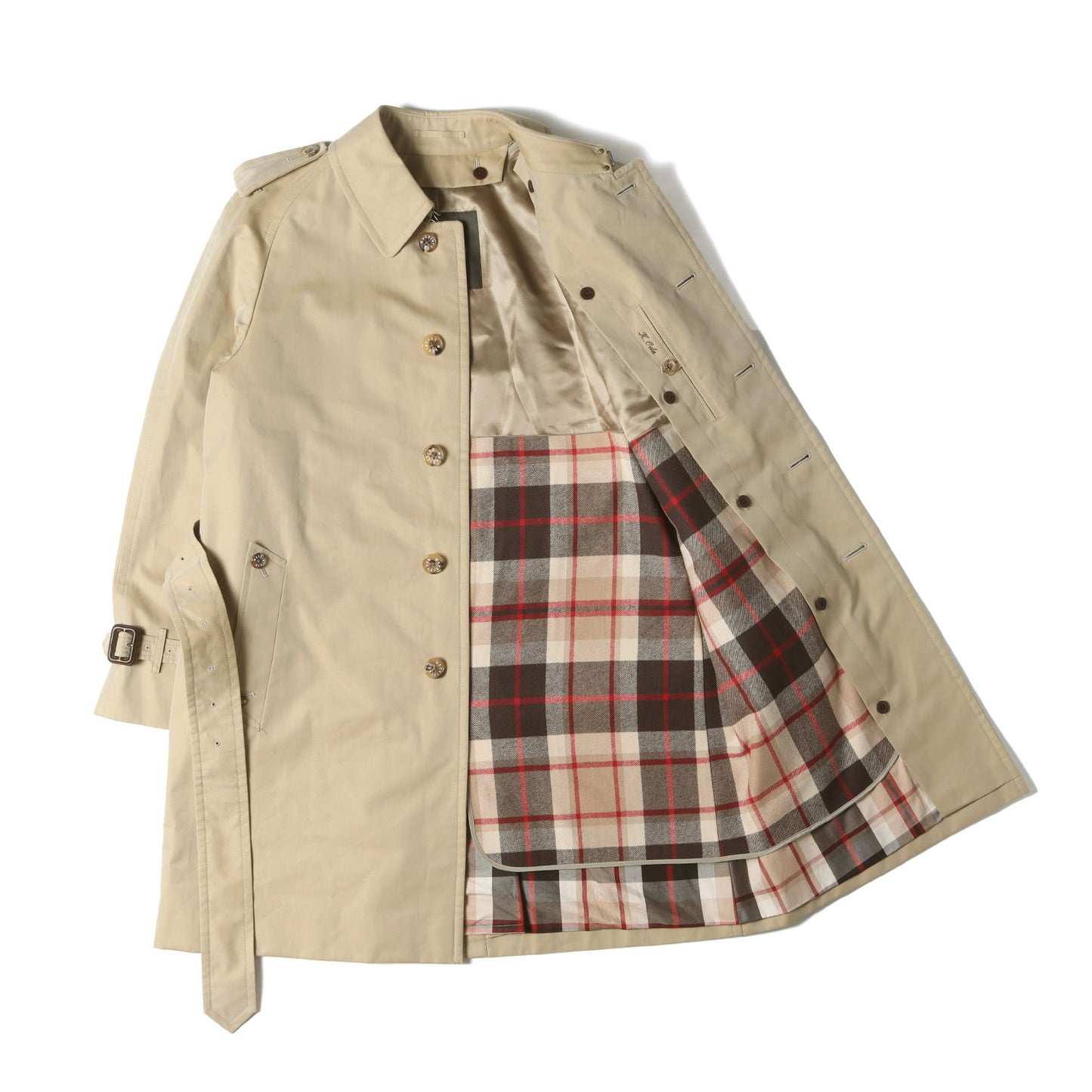 ウールライナー付き ギャバジン トレンチコート