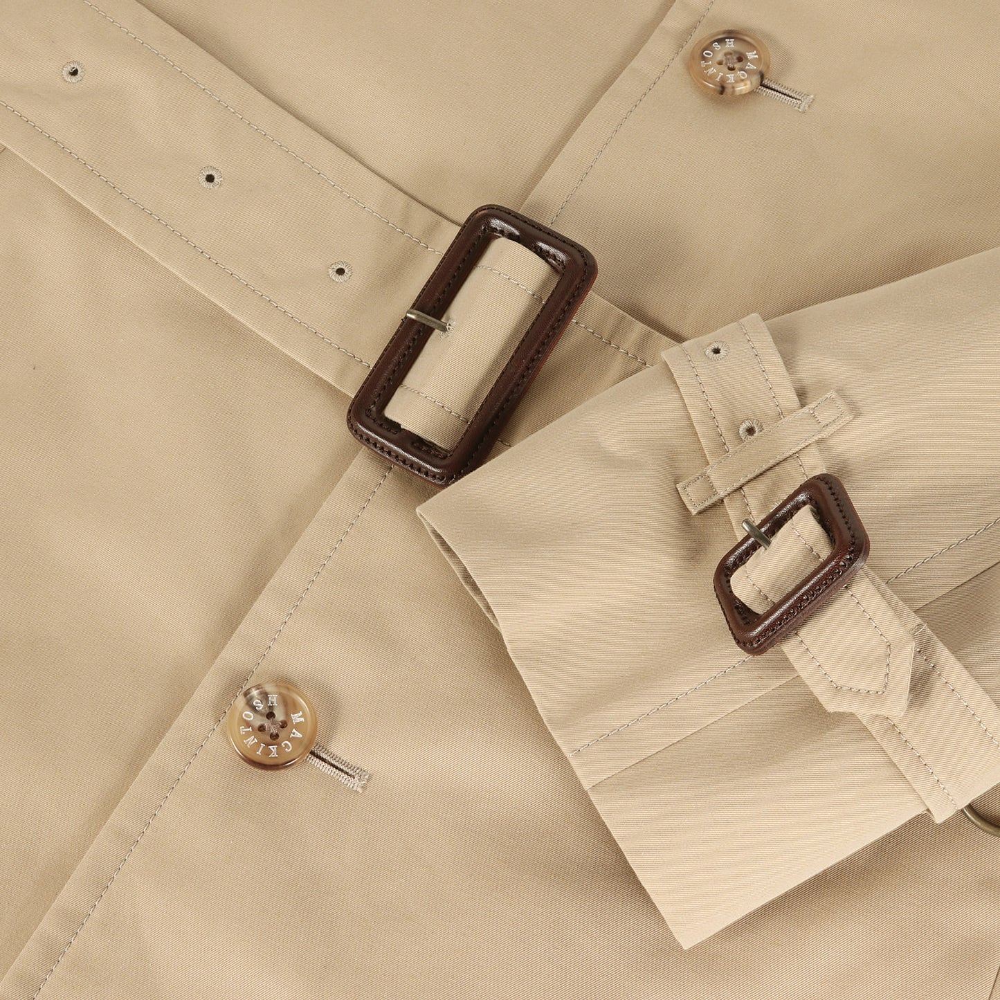 ウールライナー付き ギャバジン トレンチコート