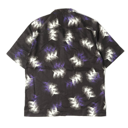 24SS 花火 和柄 オープンカラー 半袖シャツ(Sunflare)