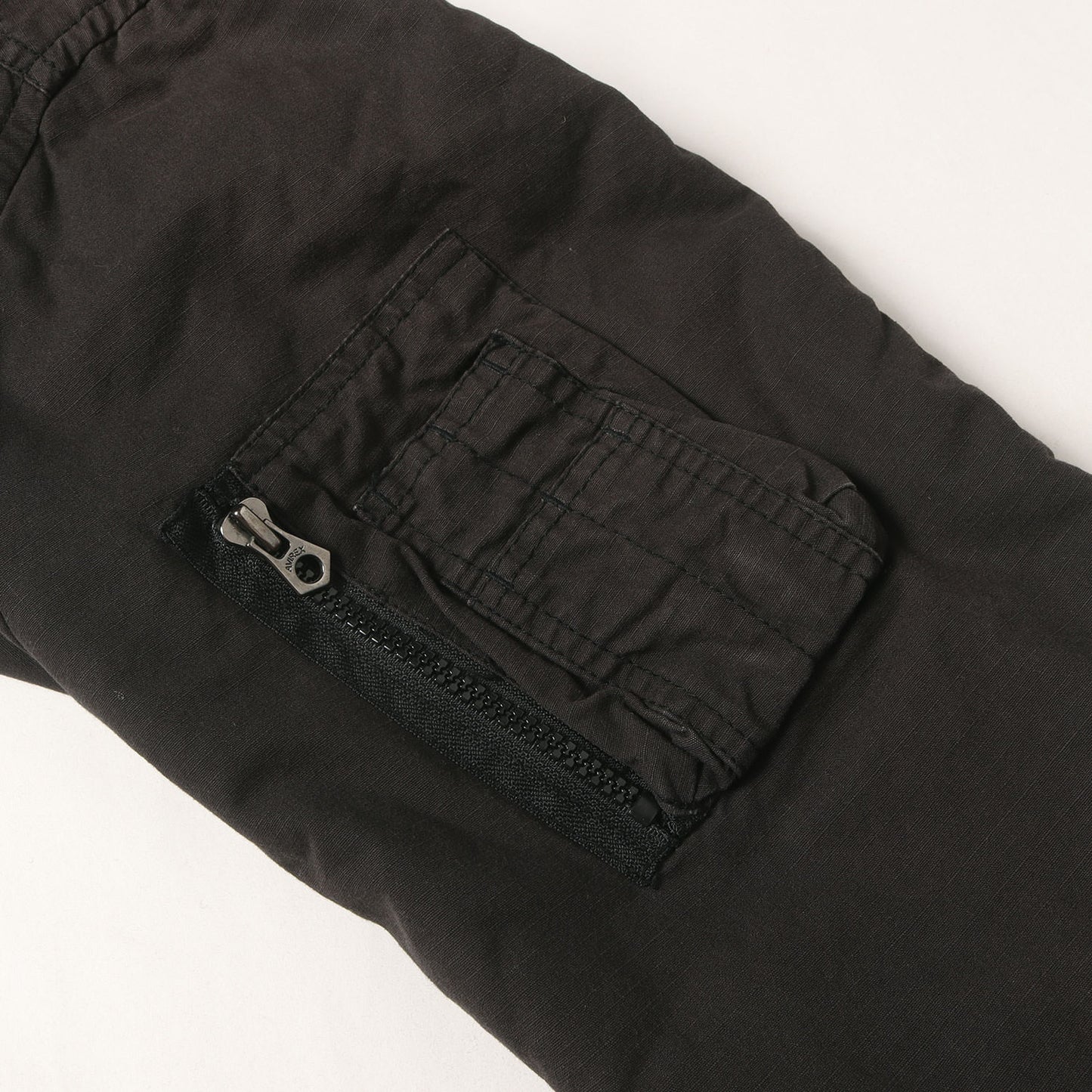 [35周年記念] 00s ステンシルロゴ MA-1 コットン フライトジャケット