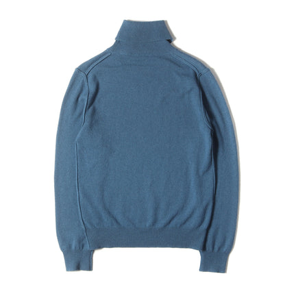 タートルネック カシミヤニット