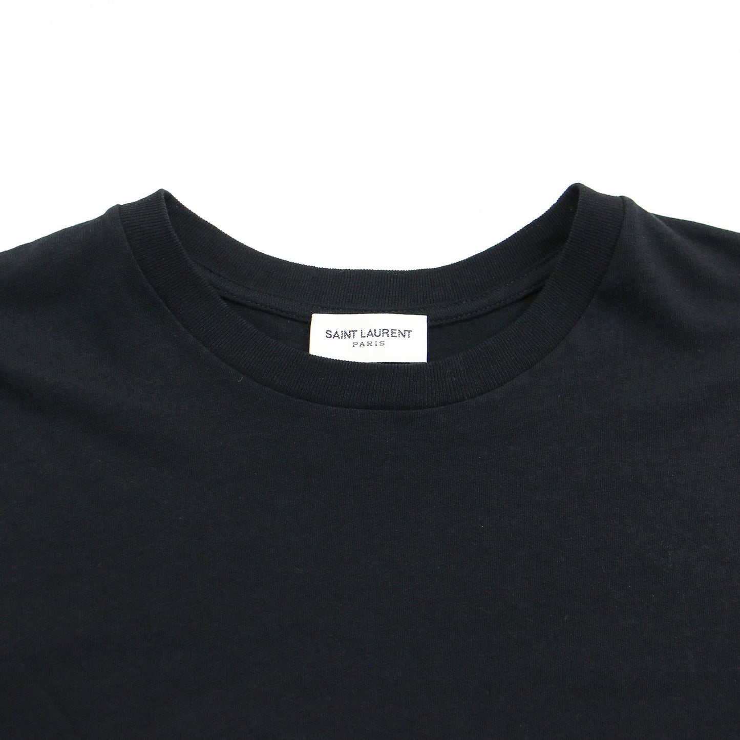 22SS ショート丈 ワンポイント刺繍 クルーネック Tシャツ