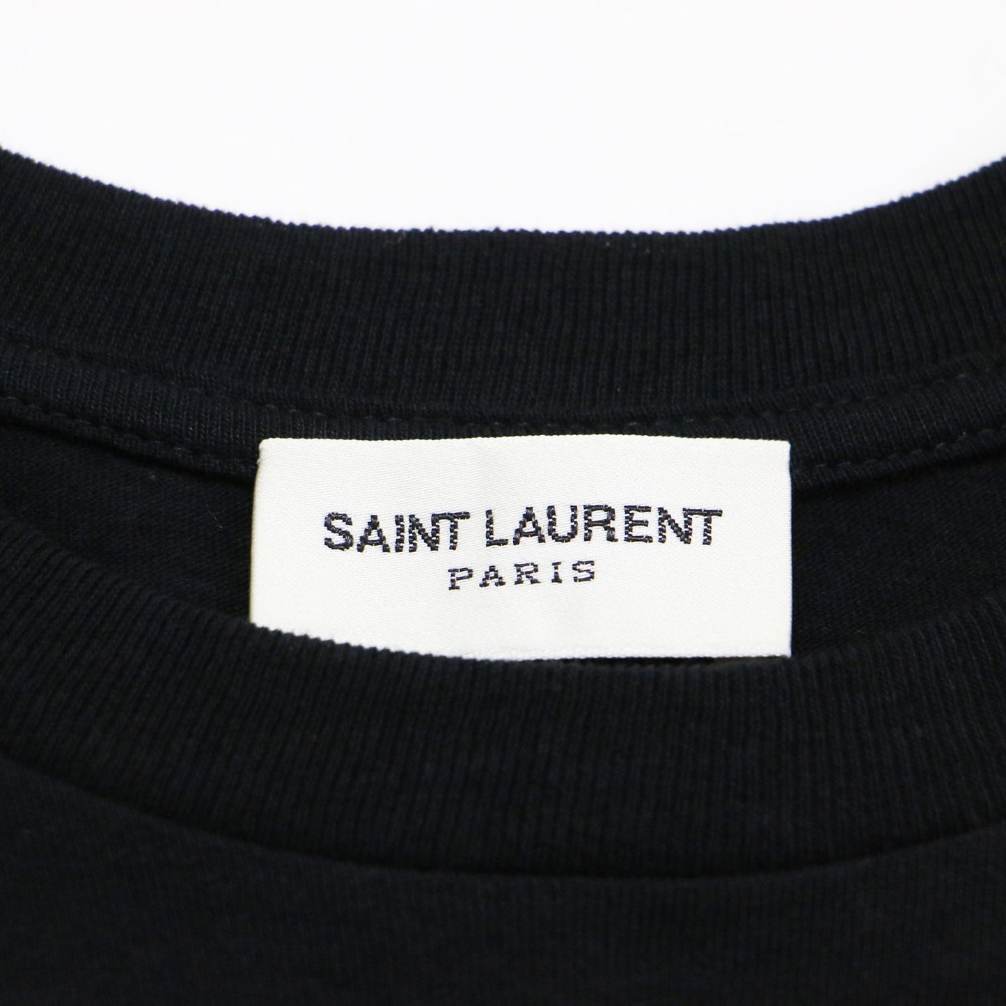 22SS ショート丈 ワンポイント刺繍 クルーネック Tシャツ