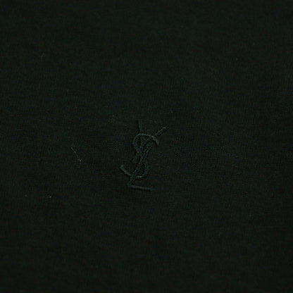 22SS ショート丈 ワンポイント刺繍 クルーネック Tシャツ