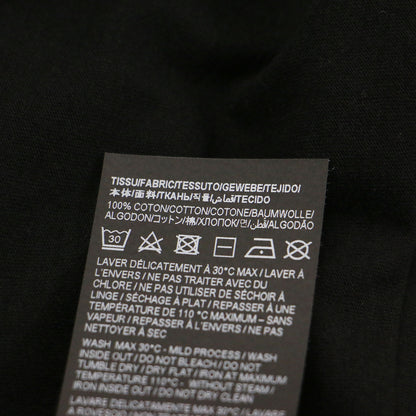 22SS ショート丈 ワンポイント刺繍 クルーネック Tシャツ