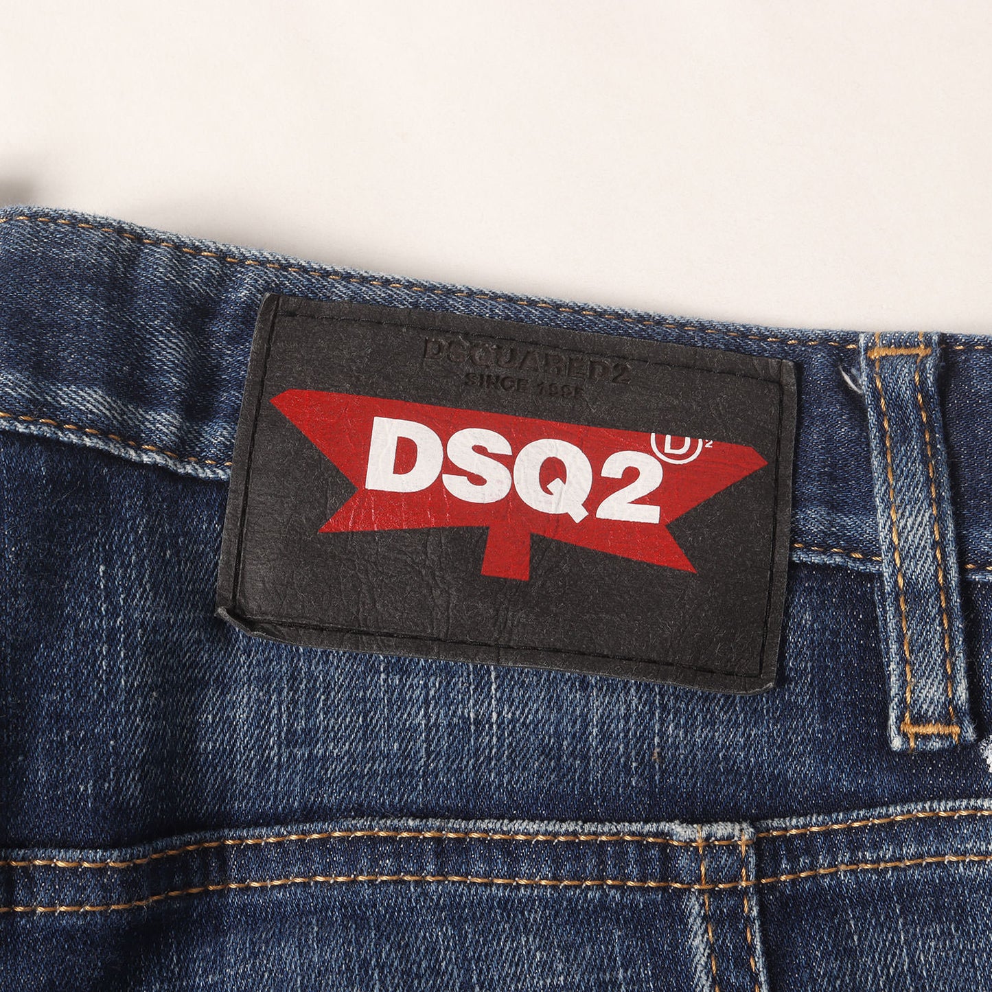 20SS タイディ バイカー クラッシュリペア加工 ストレッチ デニムパンツ(Tidy Biker Jean)