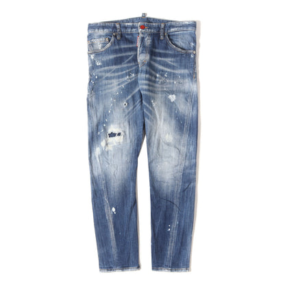 セクシー ツイスト ブリーチ加工 ストレッチ デニムパンツ(Sexy Twist Jean)