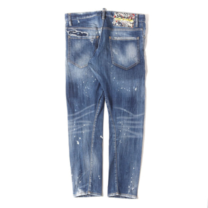 セクシー ツイスト ブリーチ加工 ストレッチ デニムパンツ(Sexy Twist Jean)