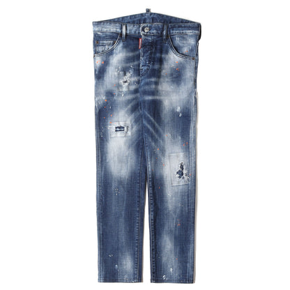 20AW クールガイ クラッシュリペア加工 ストレッチ デニムパンツ(Cool Guy Jean)