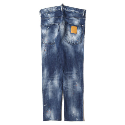20AW クールガイ クラッシュリペア加工 ストレッチ デニムパンツ(Cool Guy Jean)