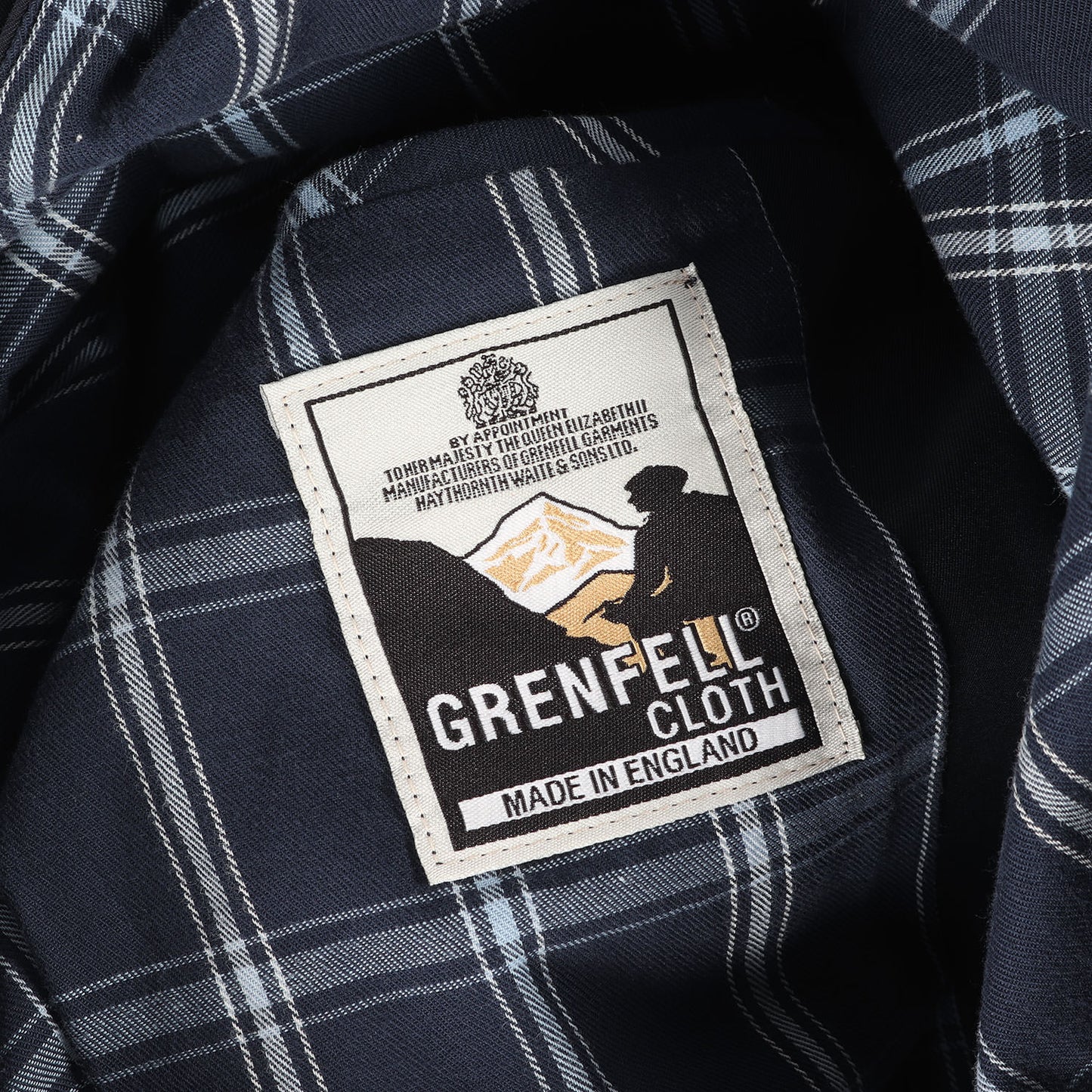 [定番人気モデル] グレンフェルクロス ステンカラーコート 英国製