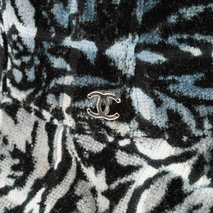 ココマーク付き フラワー柄 バイル ハット