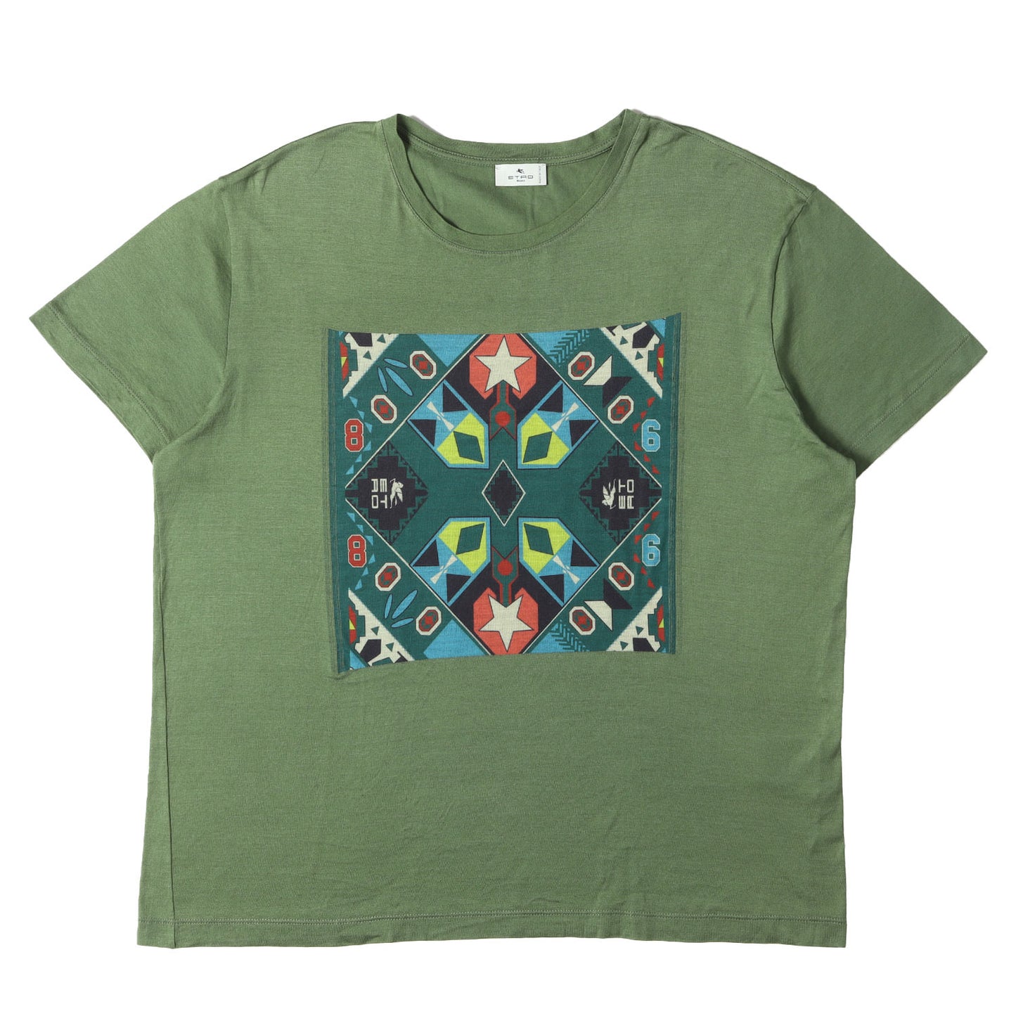 22AW スカーフ デザイン クルーネック Tシャツ