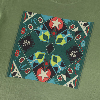 22AW スカーフ デザイン クルーネック Tシャツ