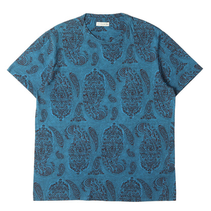 20SS ビッグペイズリー柄 クルーネック Tシャツ