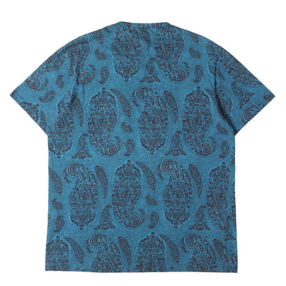 20SS ビッグペイズリー柄 クルーネック Tシャツ