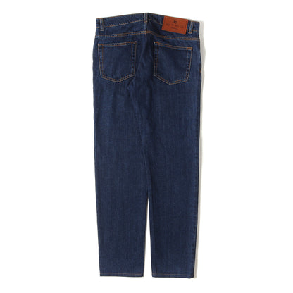 24SS ユーズド加工 5ポケット デニムパンツ
