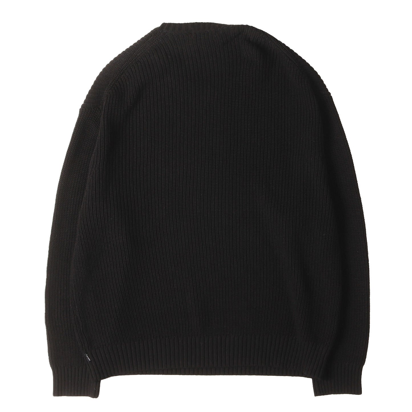 23SS スモールBOXロゴ リブニット セーター(Small Box Ribbed Sweater)