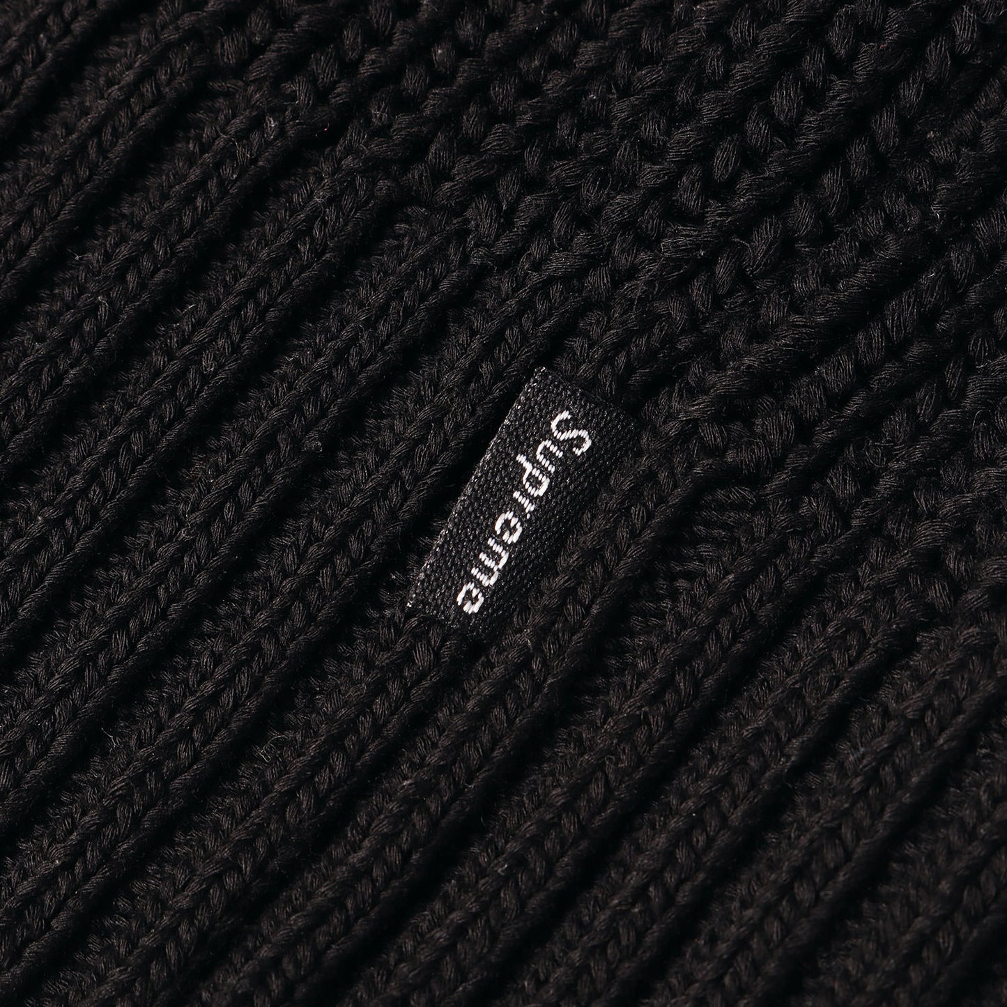 23SS スモールBOXロゴ リブニット セーター(Small Box Ribbed Sweater)