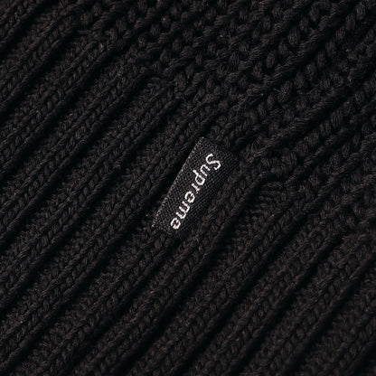 23SS スモールBOXロゴ リブニット セーター(Small Box Ribbed Sweater)