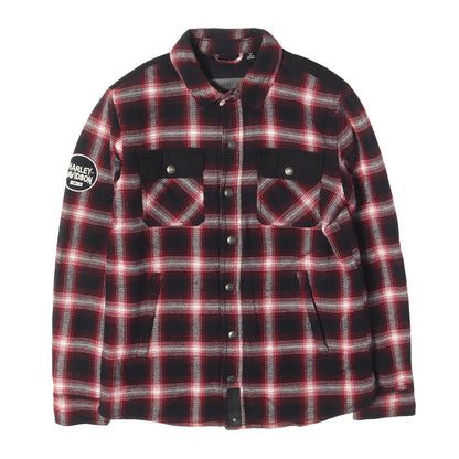 [現行モデル] チェックネル フルジップ シャツ ジャケット (Arterial Abrasion-Resistant Riding Shirt Jacket)