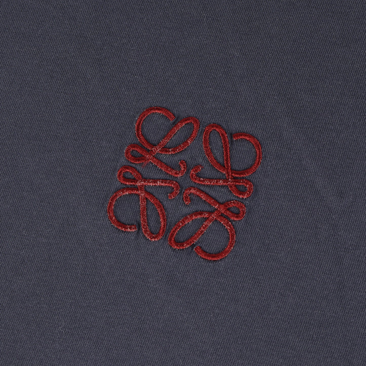 アナグラム刺繍 クルーネック Tシャツ
