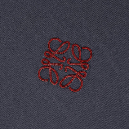 アナグラム刺繍 クルーネック Tシャツ