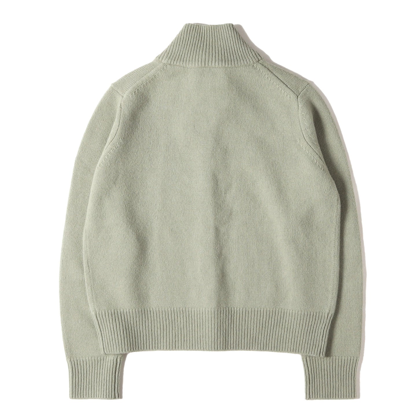 24AW メリノウールニット ハイネック カーディガン(Fox Head Intarsia Merino High Neck Cardigan)